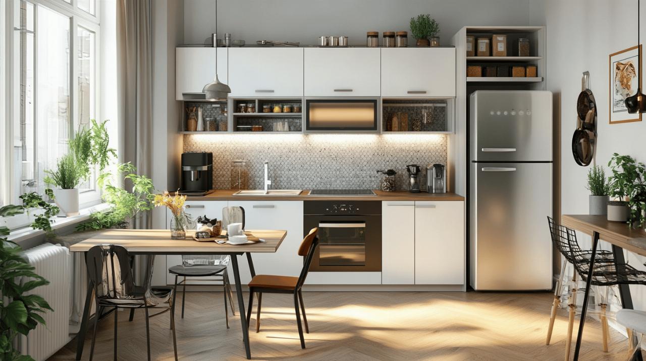 Cómo organizar tu cocina cuadrada: Equipamiento esencial para cocinas pequeñas y funcionales