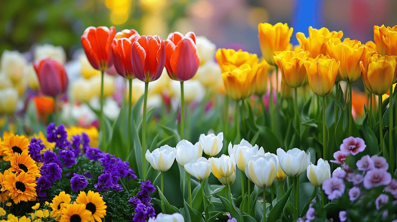 Flores sin pausa: Qué plantar en cada estación para tener flores todo el año combinando exterior e interior
